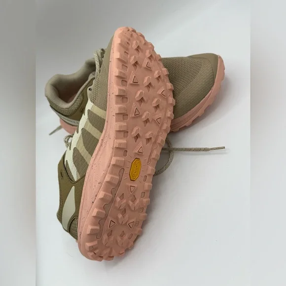 Merrell Women's Beige and Coral Athletic Shoes - Picture 8 of 10